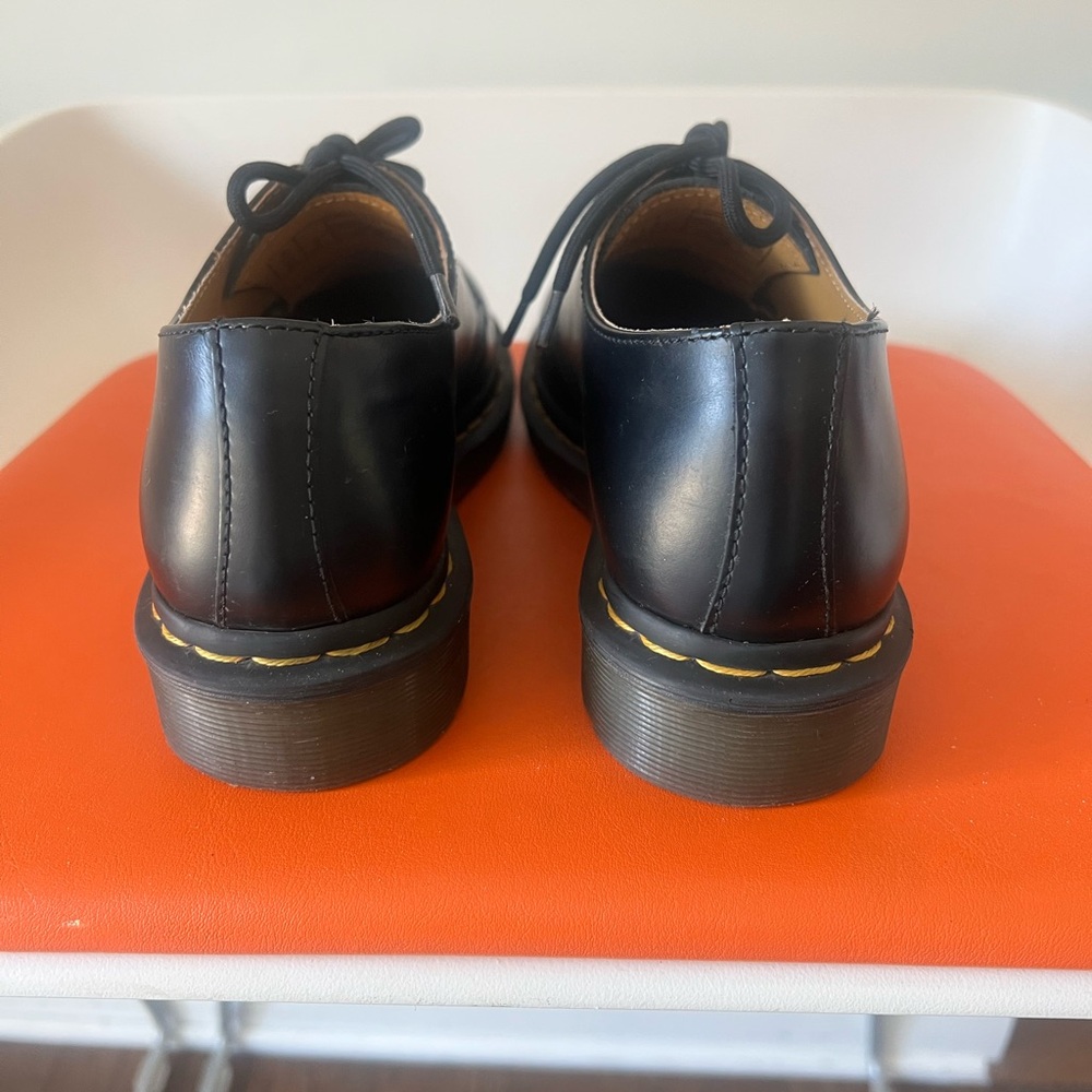 Dr. Martens Black Leather Oxfords 1641 - Picture 6 of 7